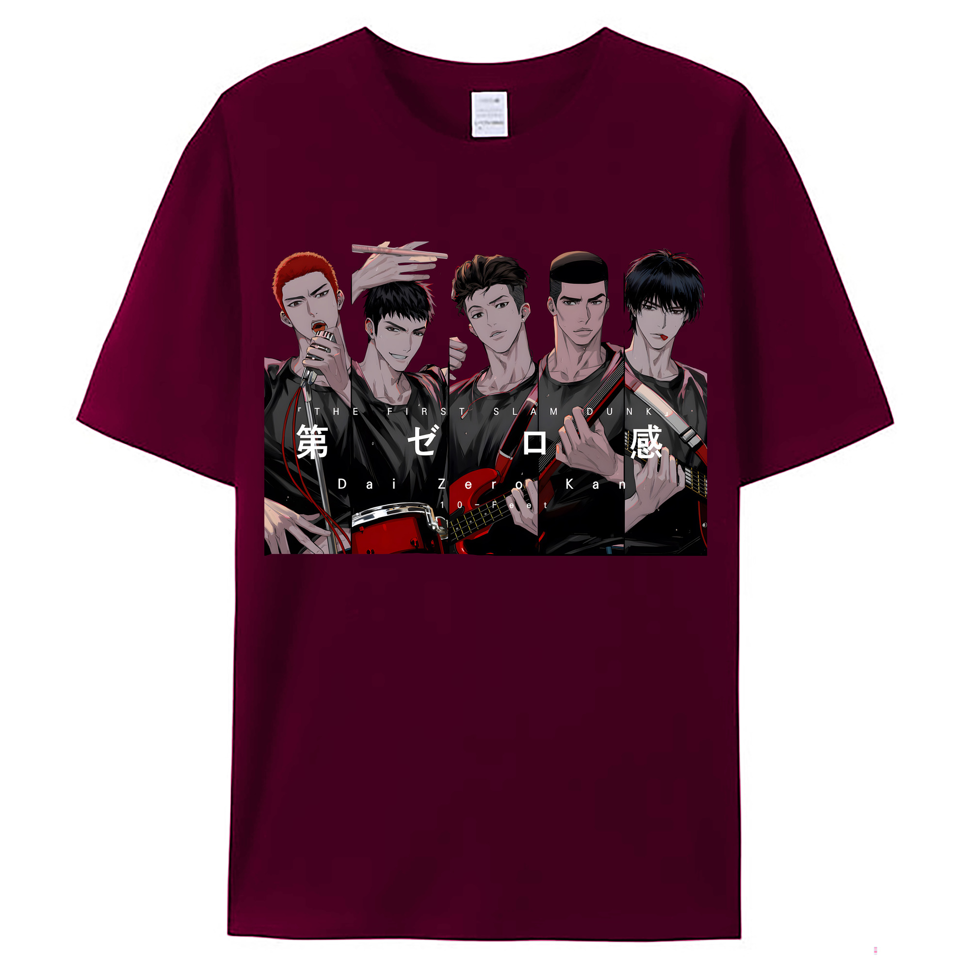 （画像用） SLAM DUNK／スラムダンク レディースカジュアルプリントTシャツ（綿100％）
